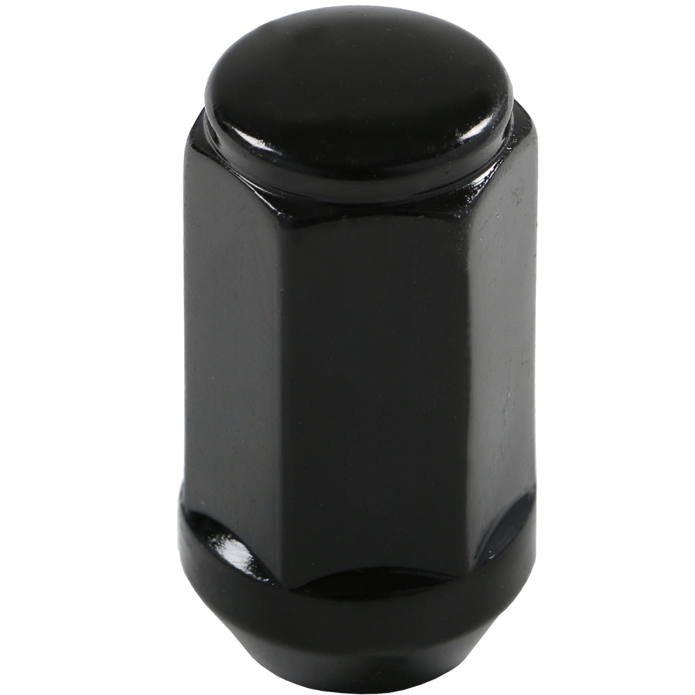 Acorn XL Black Nut 1PC 60° Bulge-14x1.50mm-21mm Hex