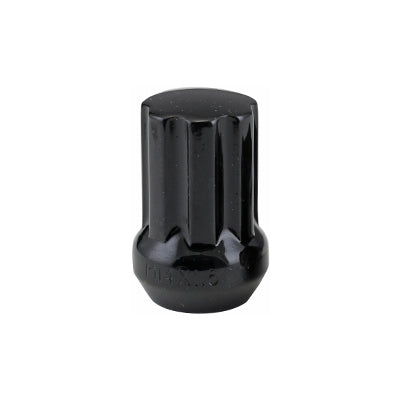 7 Spline Black Nut 1PC 60° Seat-14x1.50mm-21/22/24mm Hex - 70203SBK