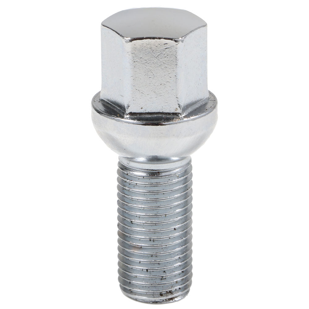 Acorn Chrome Bolt R12 Radius Seat-14x1.50mm-28mm Shank-17mm Hex