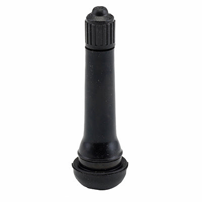 Snap-In Valve - DILL TR418 Black Extra Long (Single) (65 psi max. cold inflation pressure)