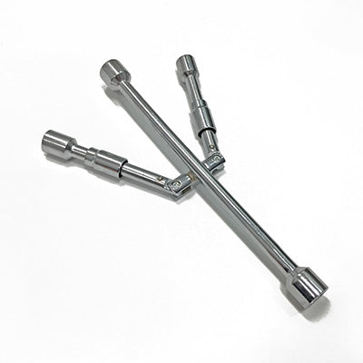 4 Way Folding Lug Wrench 11/16'' (17mm)- 3/4'' (19mm)- 13/16'' (21mm)- 7/8'' (22mm)