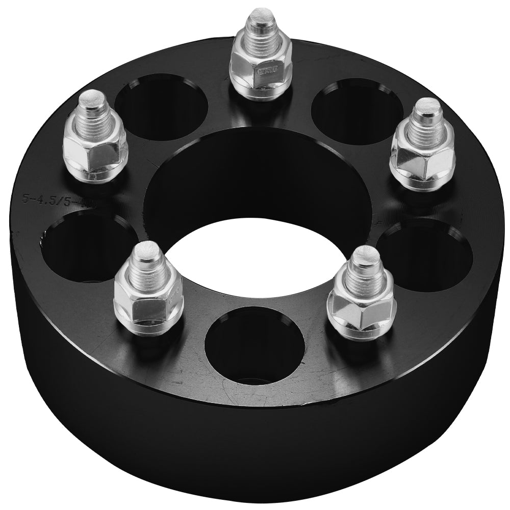 Billet Wheel Adapter-Black-5x114.3 to 5x114.3mm-Bore 74.0mm-Thickness 51mm (2.00'')-12x1.50mm