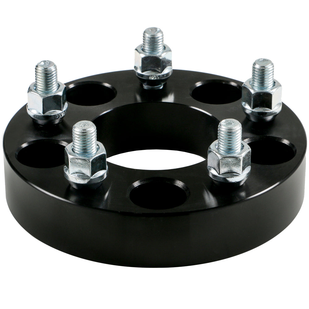 Billet Wheel Adapter-Black-5x120.65 to 5x120.65mm-Bore 74.0mm-Thickness 32mm (1.25'')-12x1.50mm