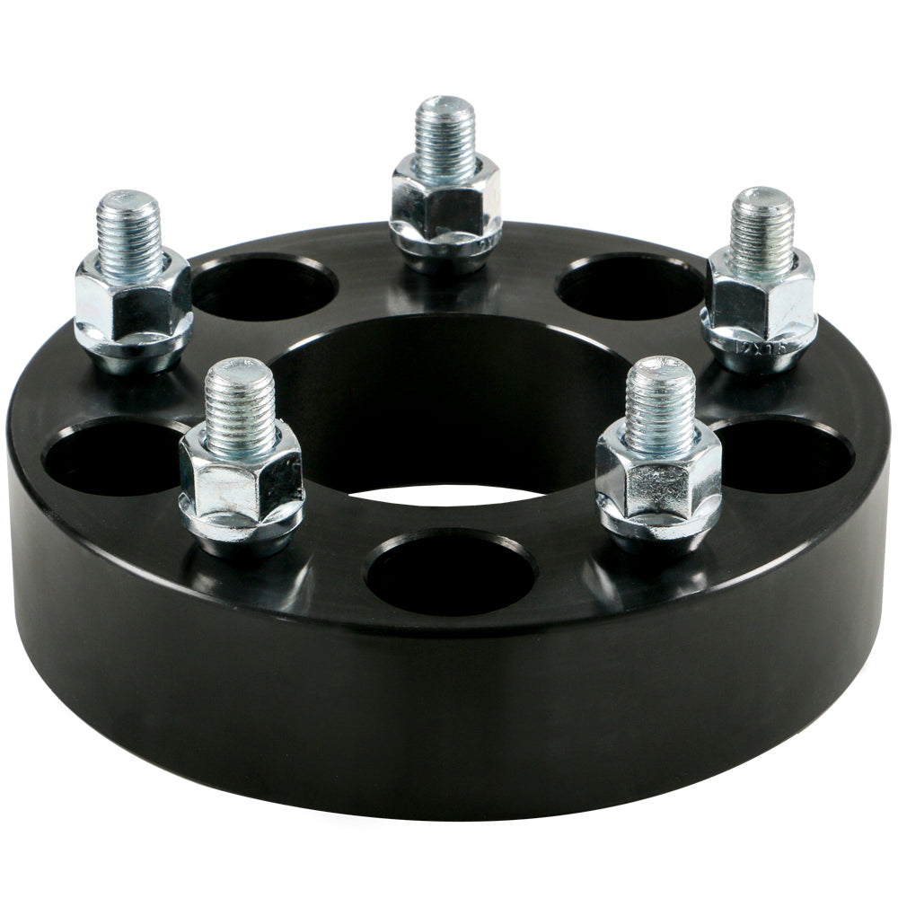 Billet Wheel Adapter-Black-5x120.65 to 5x120.65mm-Bore 74.0mm-Thickness 38mm (1.50'')-12x1.50mm