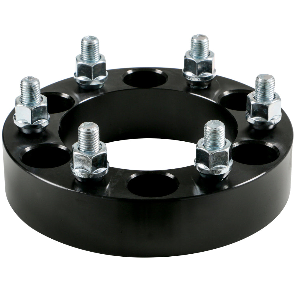 Billet Wheel Adapter-Black-6x139.7 to 6x139.7mm-Bore 108.0mm-Thickness 38mm (1.50'')-12x1.50mm