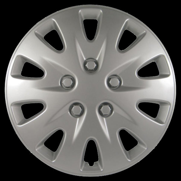 DAI Snap-On Hubcaps - 17'' Silver - Set Of 4
