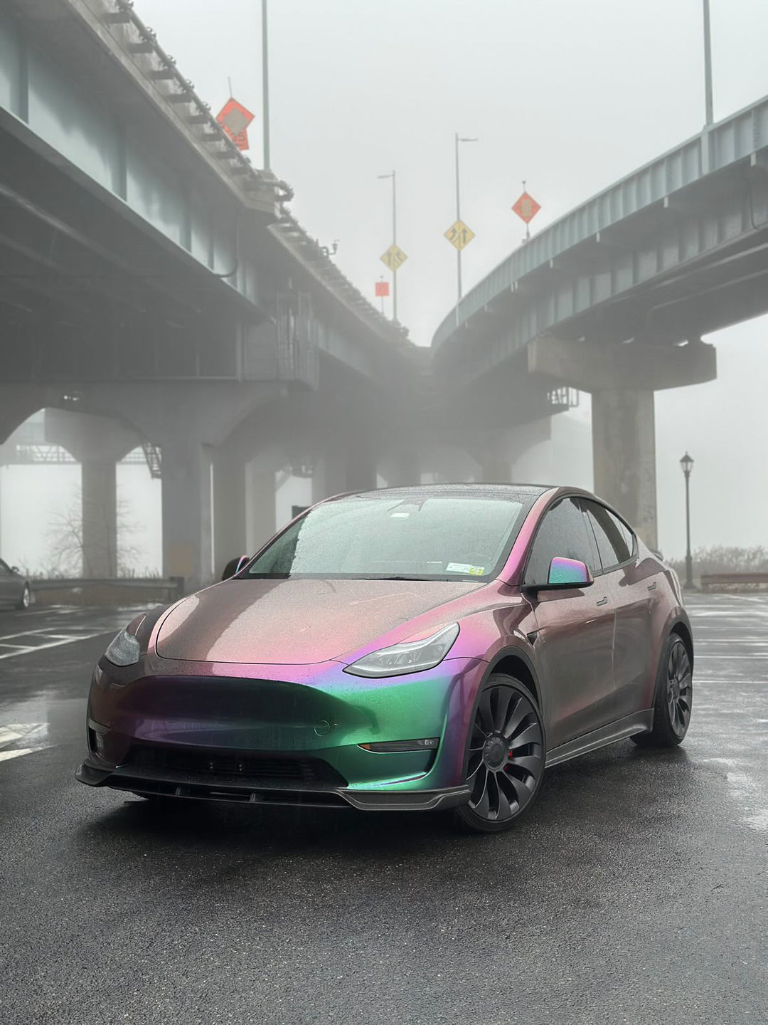 Kit carrosserie en fibre de carbone pour Tesla Model Y