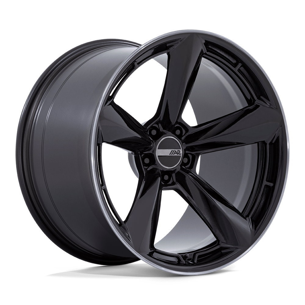 American Racing TTF 20x9.5 5x120 15 74.1 Gloss Black With Double Dark Tint Lip