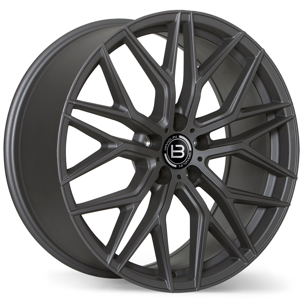 BRAELIN BR10 20X9.0 5X114.3MM +25 60.1 MATTE GRAPHITE