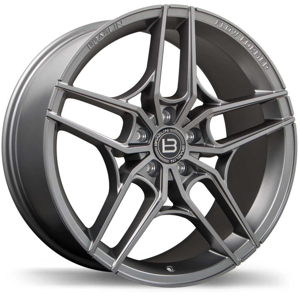 BRAELIN BR12 19X9.0 5X120MM +30 64.1 SATIN CHARCOAL - TheWheelShop.ca