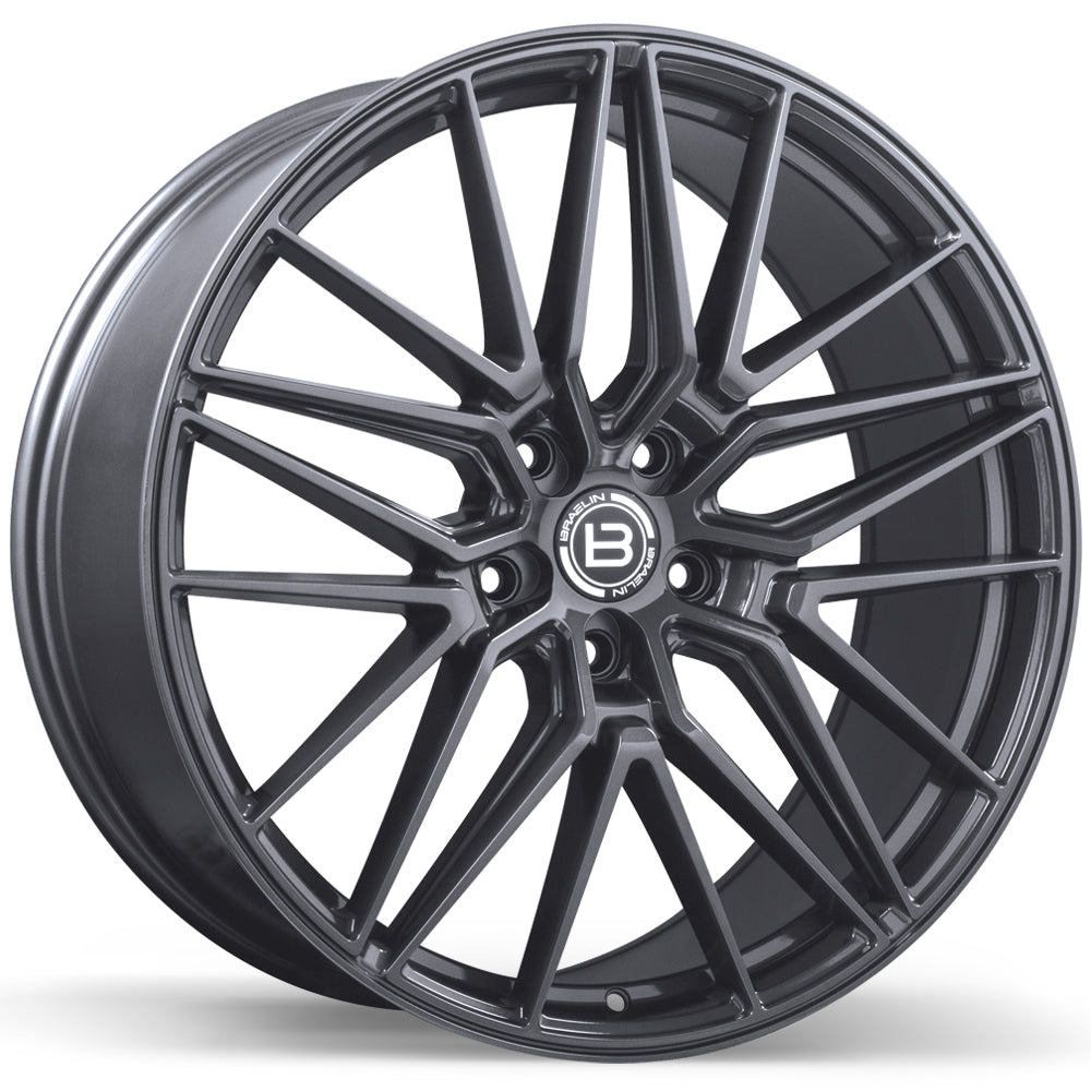 BRAELIN BR13 22X9.0 5X120MM +35 72.6 DARK GREY