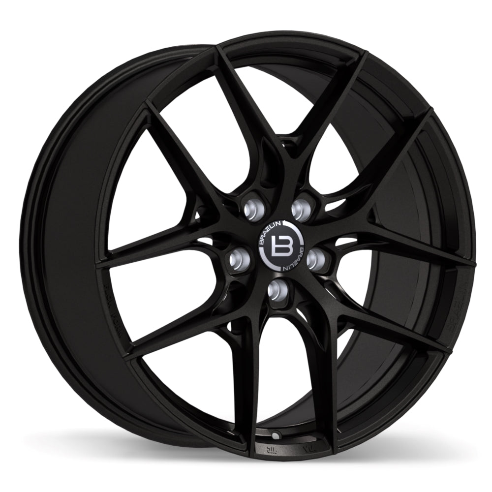 Braelin BR14 20x9.0 5x120mm +35 67.1 Satin Black Anthracite – The Wheel ...