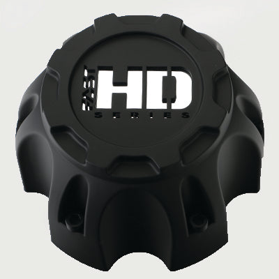 Matte Black Cap With Chrome Fast HD Series Logo - C-1292PD0FCF