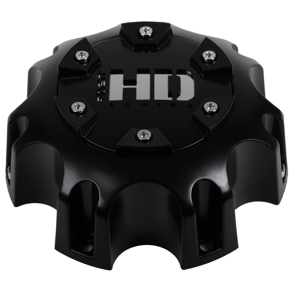 Satin Black Cap With Chrome Hardware And Fast HD Series Logo - C-1519PD0FCF-1