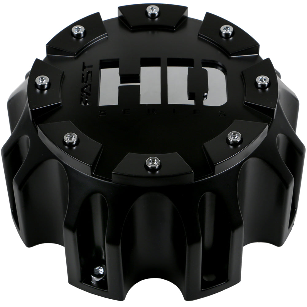 Satin Black Cap With Chrome Hardware And Fast HD Series Logo - C-1642PF0FCFX-1