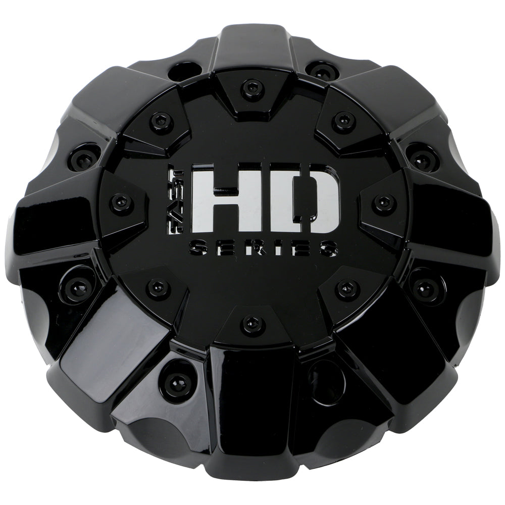 Black Cap With Black Hardware And Chrome Fast HD Series Logo - C-1776PD0BCF-3