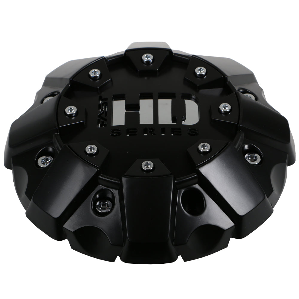 Satin Black Cap With Chrome Hardware And Fast HD Series Logo - C-1776PD0FCF-3