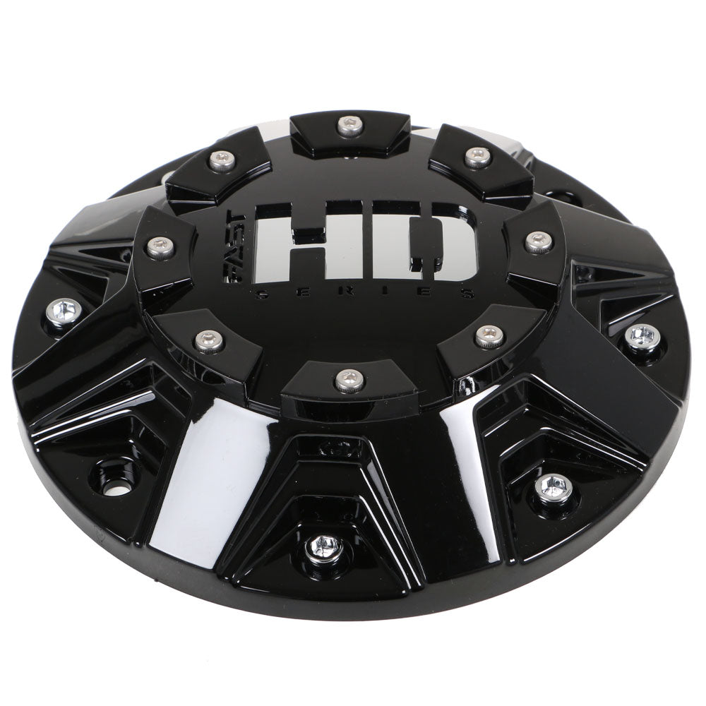Gloss Black Cap With Chrome Hardware And Chrome Fast HD Series Logo ...