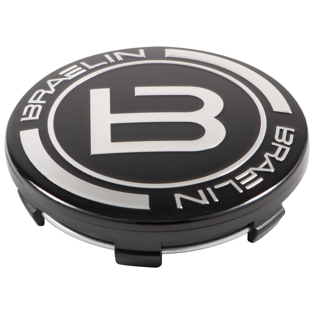 Black Cap With Machined Braelin Crest - Dome - C-684PD13BGBR