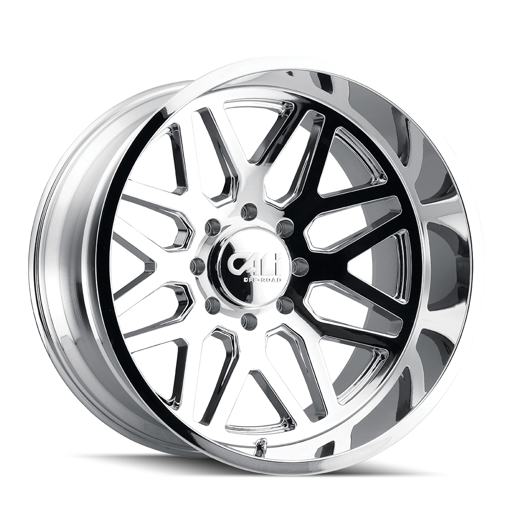 Cali Off-Road Invader 9115 20x10 6x139.7 -25 106.1 Chrome