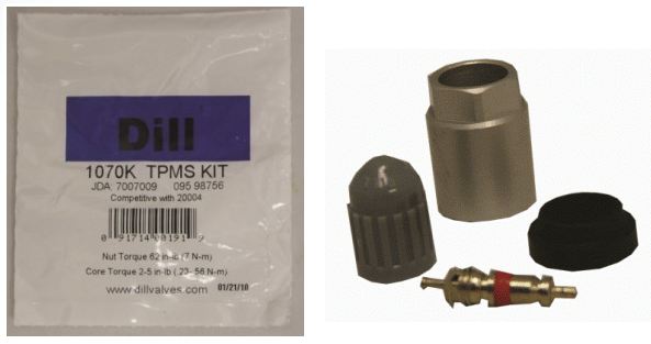 TPMS Rebuild Kit for Sensor 1047- 9076- 9107- 9115- 9116