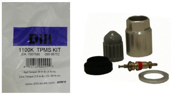 TPMS Rebuild Kit for Sensor 1204- 1208- 1209