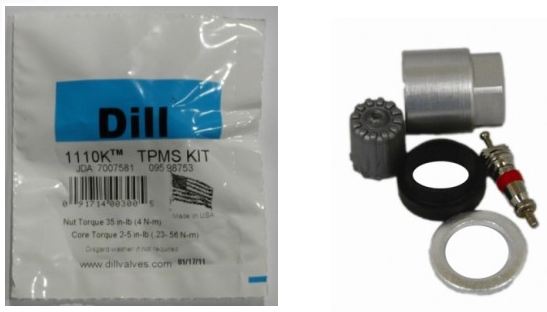 TPMS Rebuild Kit for Sensor 1203- 1204- 1205- 1206- 9131