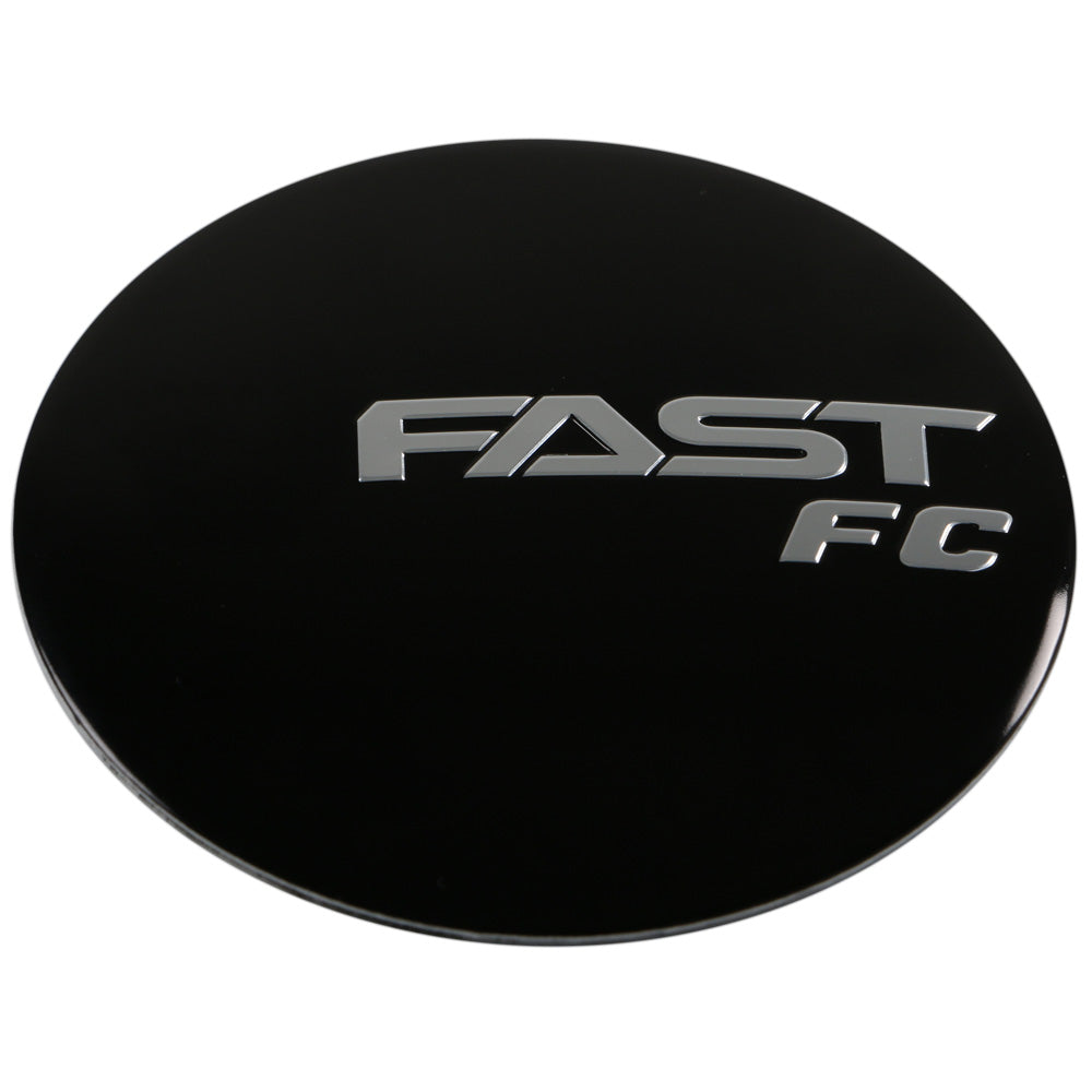 Black Emblem With Chrome (FAST FC) Logo - Dome