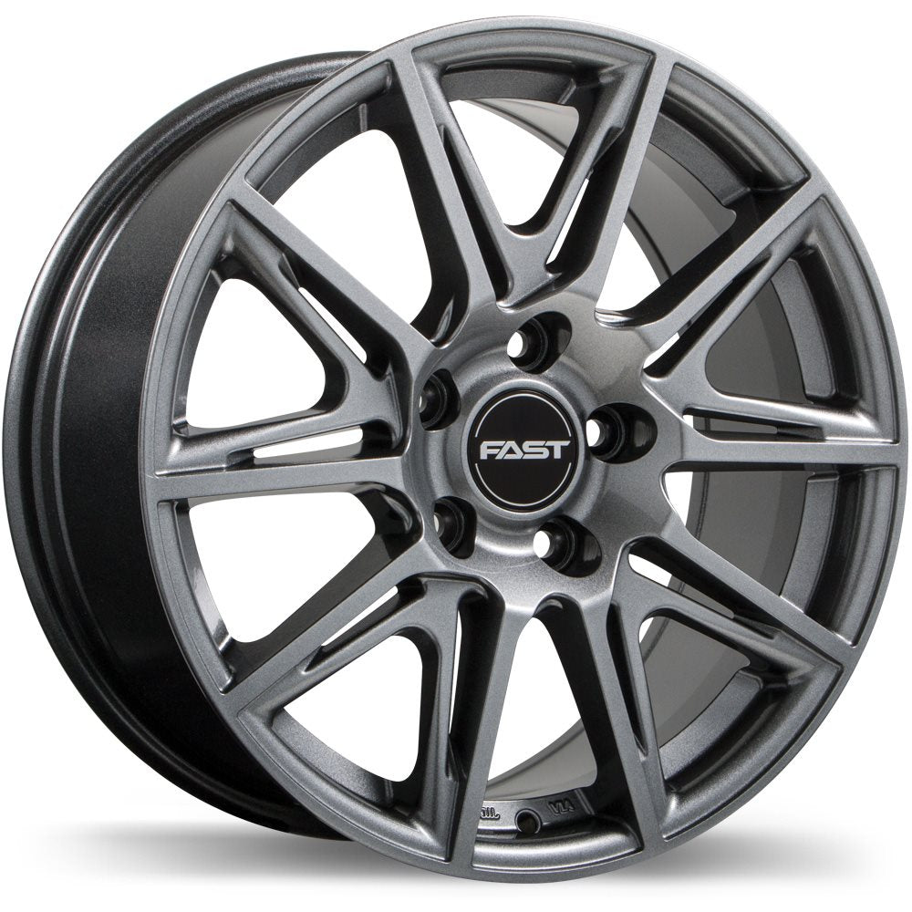 Fast Wheels Switch 18x8.0 5x120mm +45 64.1 Titanium