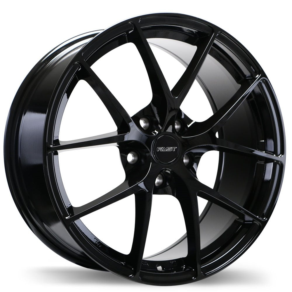Fast Wheels Innovation 17x7.5 5x114.3mm +35 66.1 Gloss Black
