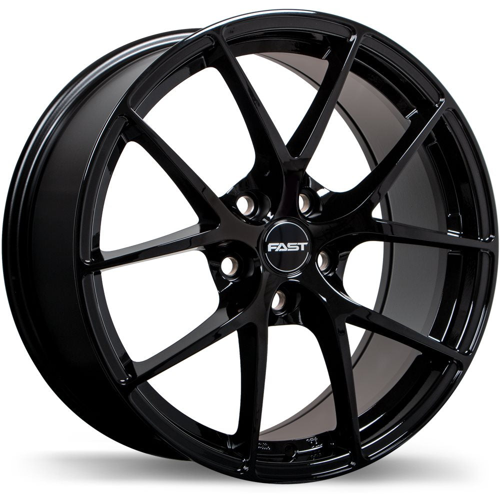 Fast Wheels Innovation 18x8.0 5x114.3mm +45 67.1 Gloss Black ...