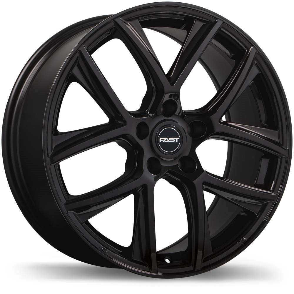 Fast Wheels Tactic 18x8.0 5x114.3mm +35 66.1 Gloss Black