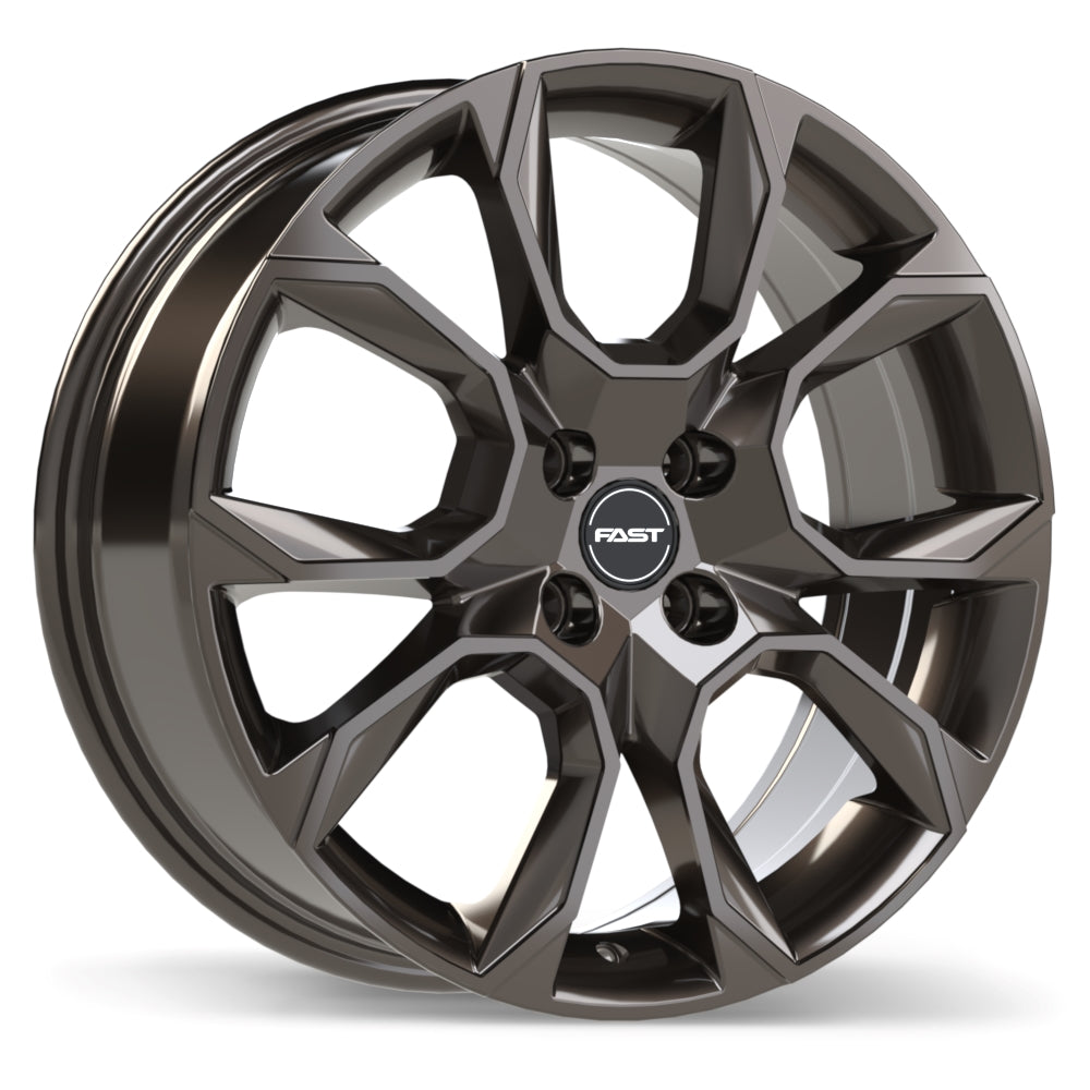 Fast Wheels Aventure 16x6.5 4x100mm +40 60.1 Gloss Gunmetal – The Wheel ...
