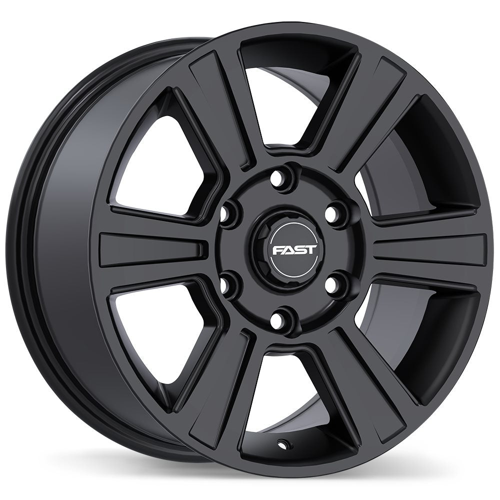 Fast Wheels Tera 16x7.5 6x130mm +45 84.1 Satin Black