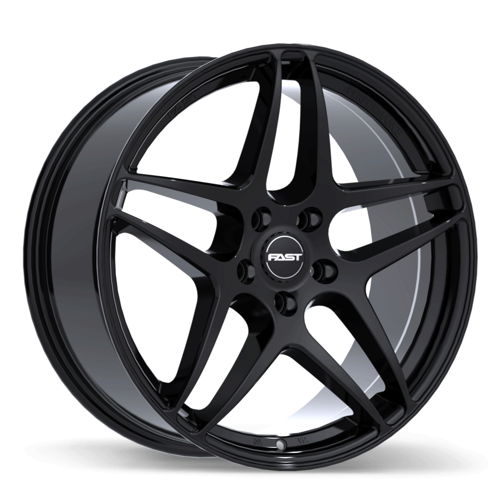 Fast Wheels Boost 19x8.5 5x114.3 45 72.6 Gloss Black