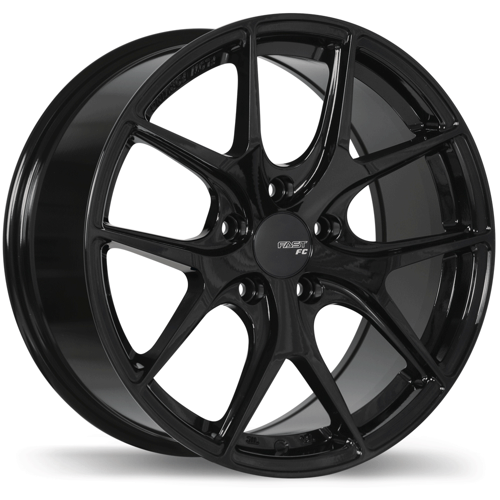 Fast Wheels Fc04 19x9.5 5x114.3mm +45 72.6 Metallic Black