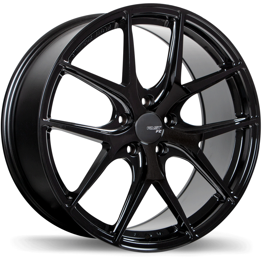 Fast Wheels Fc04 19x8.5 5x114.3mm +45 72.6 Metallic Black
