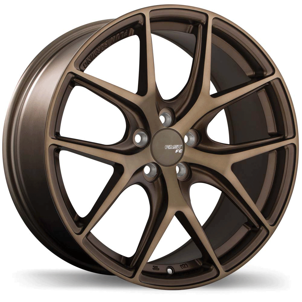 Fast Wheels FC04 18x8.0 5x100 +40 72.6 Matte Bronze – TheWheelShop.ca