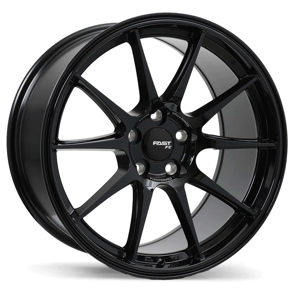 Fast Wheels FC08 18x9.5 5x120.65 38 72.6 Gloss Black – TheWheelShop.ca