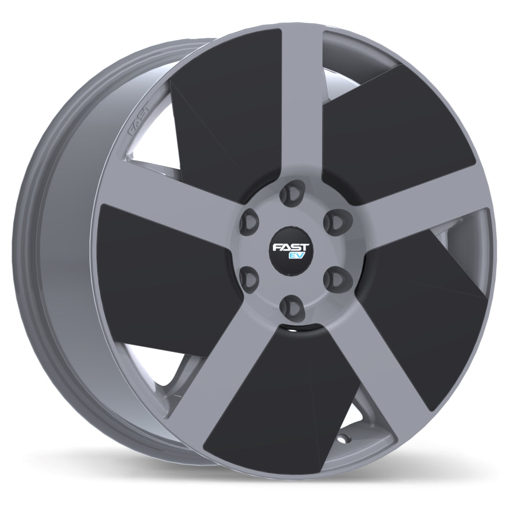 Fast Wheels EV06 19x8.5 6x132 37 74.5 Gloss Grey – The Wheel Shop CA INC