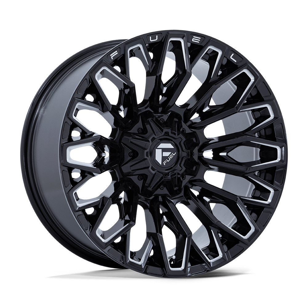 Fuel 1PC Fc865 Strike 22x10 5x114.3 / 5x127 -18 78.1 Gloss Black Milled