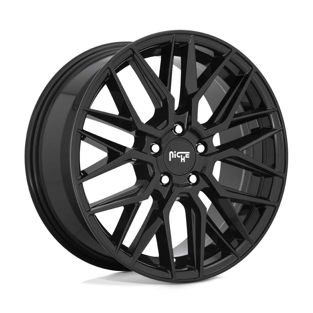 Niche 1PC M224 Gamma 18x8 5x112 42 66.56 Gloss Black