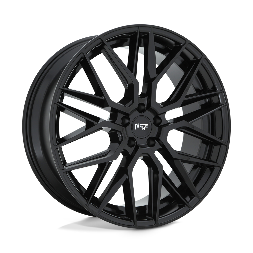 Niche 1PC M224 Gamma 24x10 5x130 35 84.1 Gloss Black