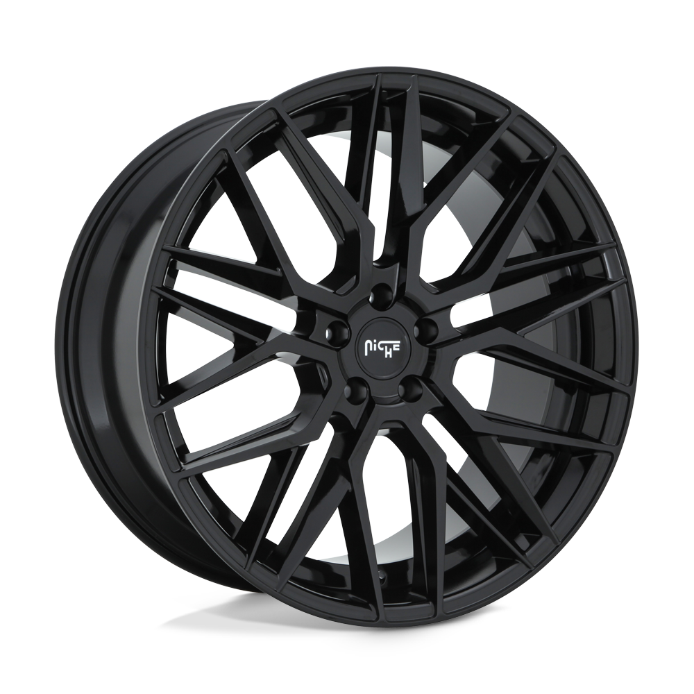 Niche 1PC M224 Gamma 22x10.5 5x130 35 84.1 Gloss Black