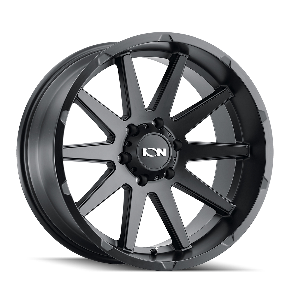 ION TYPE 143 20x10 8x180  -19 124.2 MATTE BLACK - TheWheelShop.ca