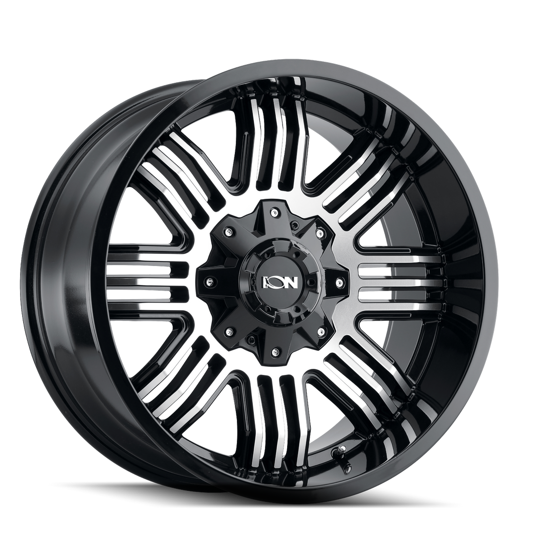 ION TYPE 144 20x9 8x170  18 125.2 BLACK/MACHINED - TheWheelShop.ca