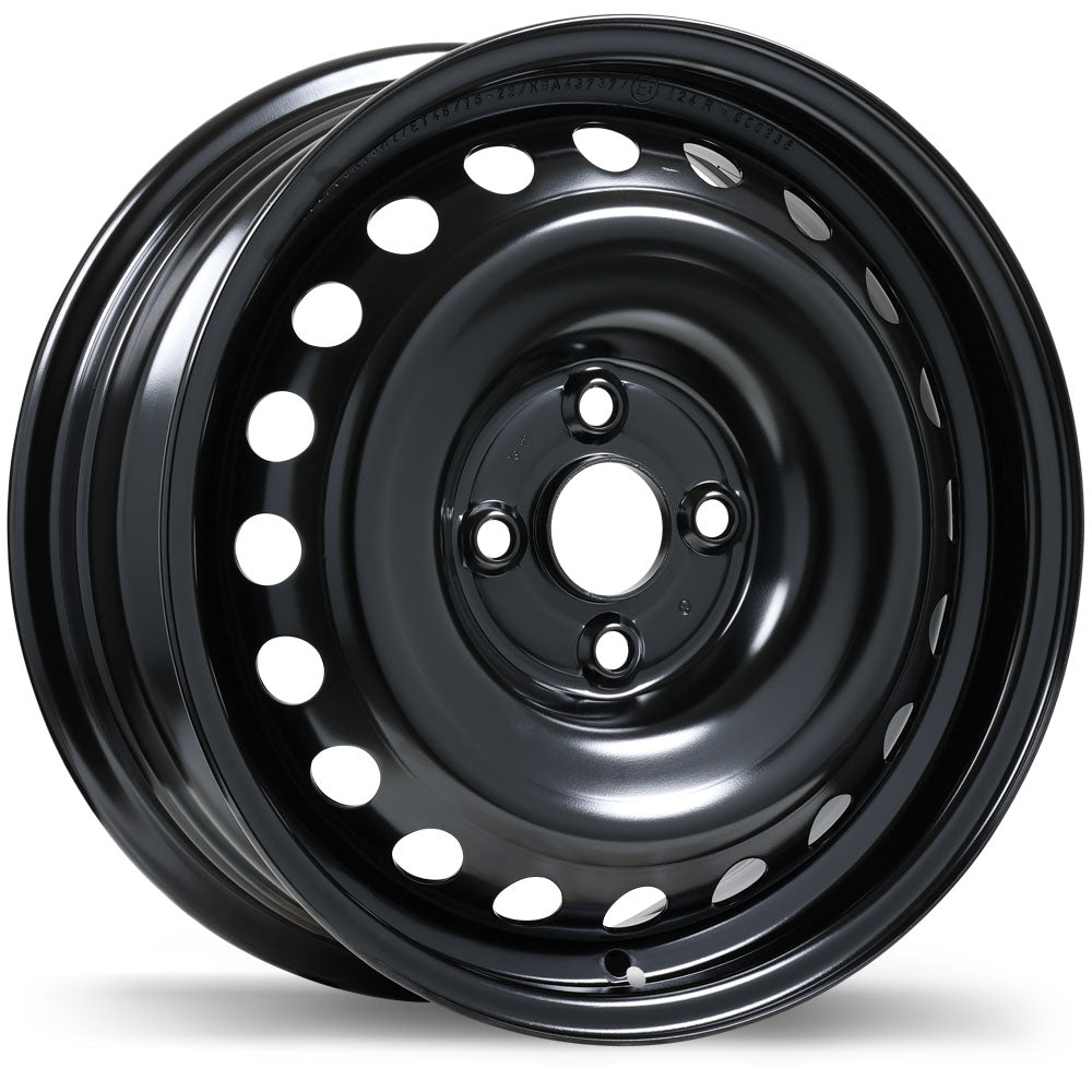 Fastco Steel Wheel 15x6.0 4x100 +46 54.1 Black – The Wheel Shop CA INC