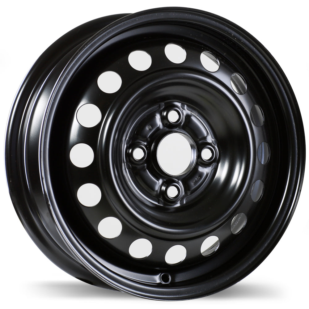 Fastco Steel Wheel 14x4.5 4x100 46 56.1 Black