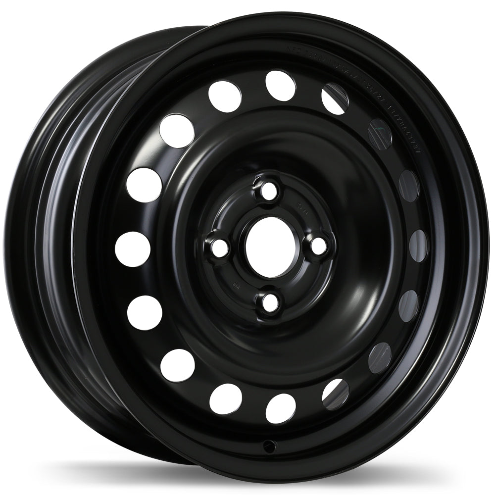 Fastco Steel Wheel 15x5.5 4x100 36 54.1 Black