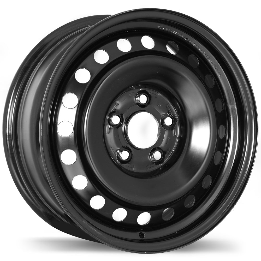 Fastco Steel Wheel 16x6.5 5x114.3 40 66.1 Black